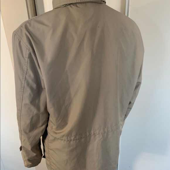 Oscar de la renta men’s size large neutral/ multi front pocket jacket. - Picture 3 of 7